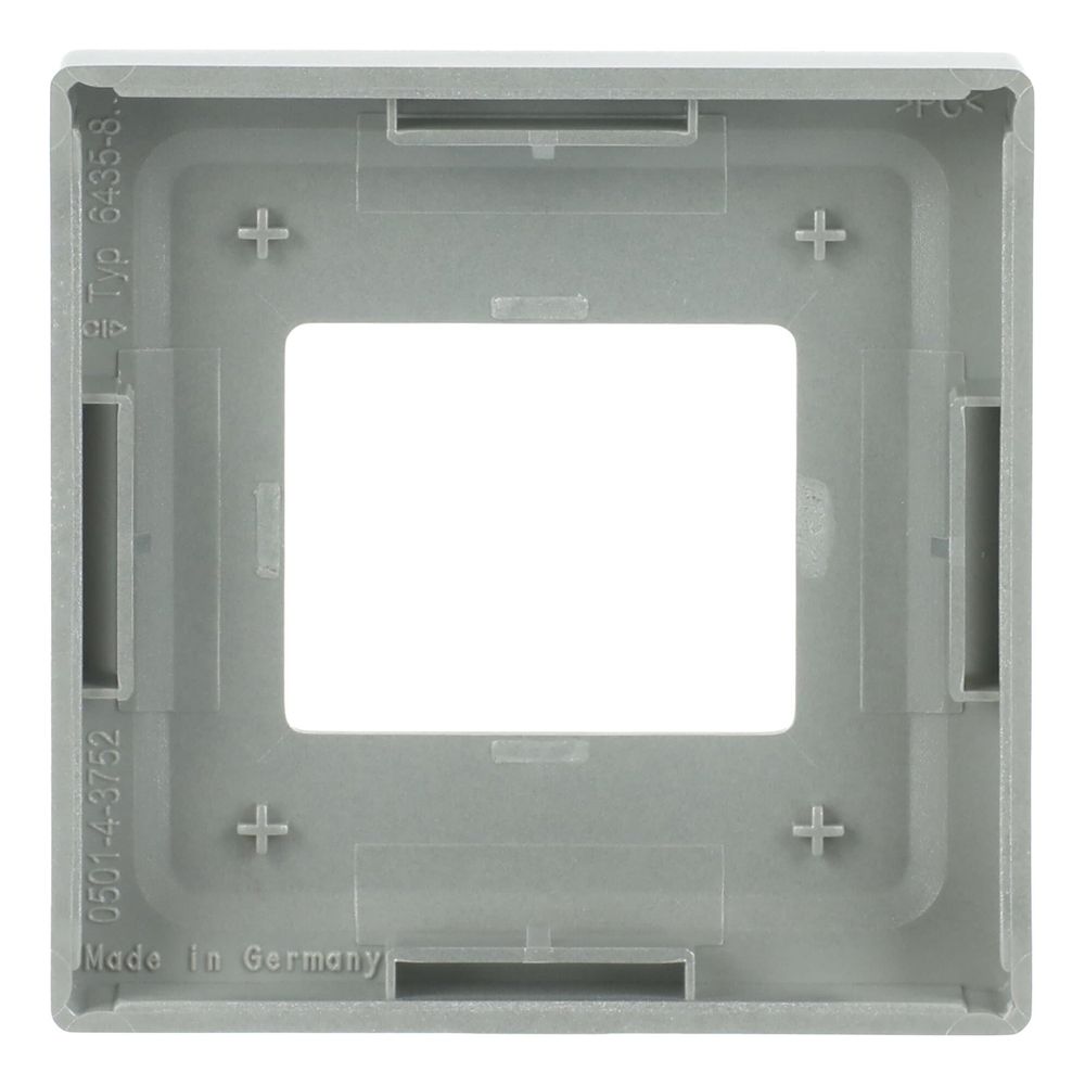 Busch Jäger Zentralscheibe 6435-83 für Timer 6455 6456 alusilber... BJ-2CKA006430A0305 4011395071922 (Abb. 4)