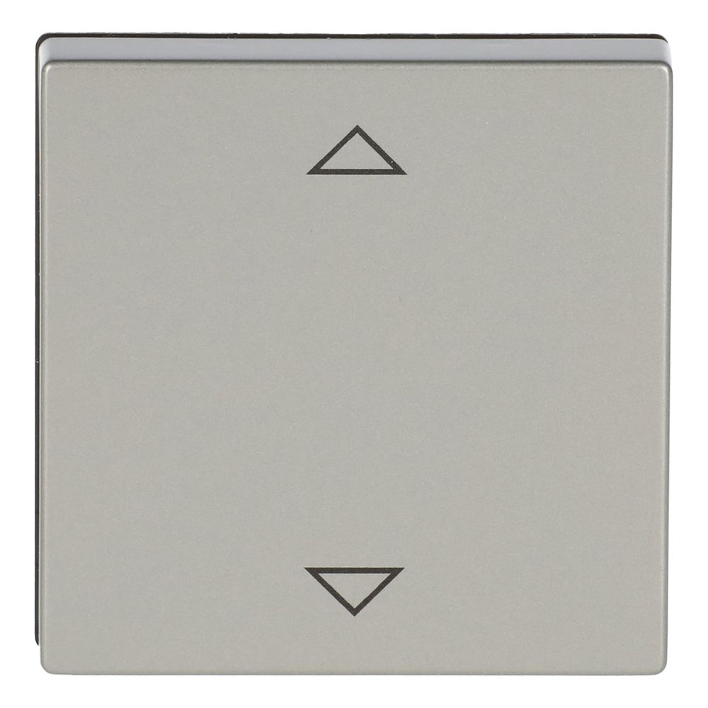 Busch Jäger Jalousie-Einsatz 6430-866-102 edelstahl Busch-Jalousiecontrol II Bedien... BJ-2CKA006430A0343 4011395086872 (Abb. 1)