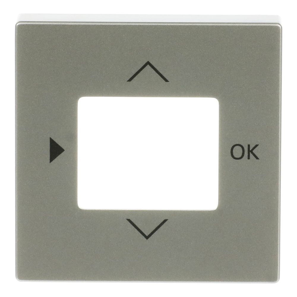 Busch Jäger pur edelstahl Abdeckung für 6435-866 Timer Edelstahl für Komfort 6455 u... BJ-2CKA006430A0344 4011395086919 (Abb. 2)
