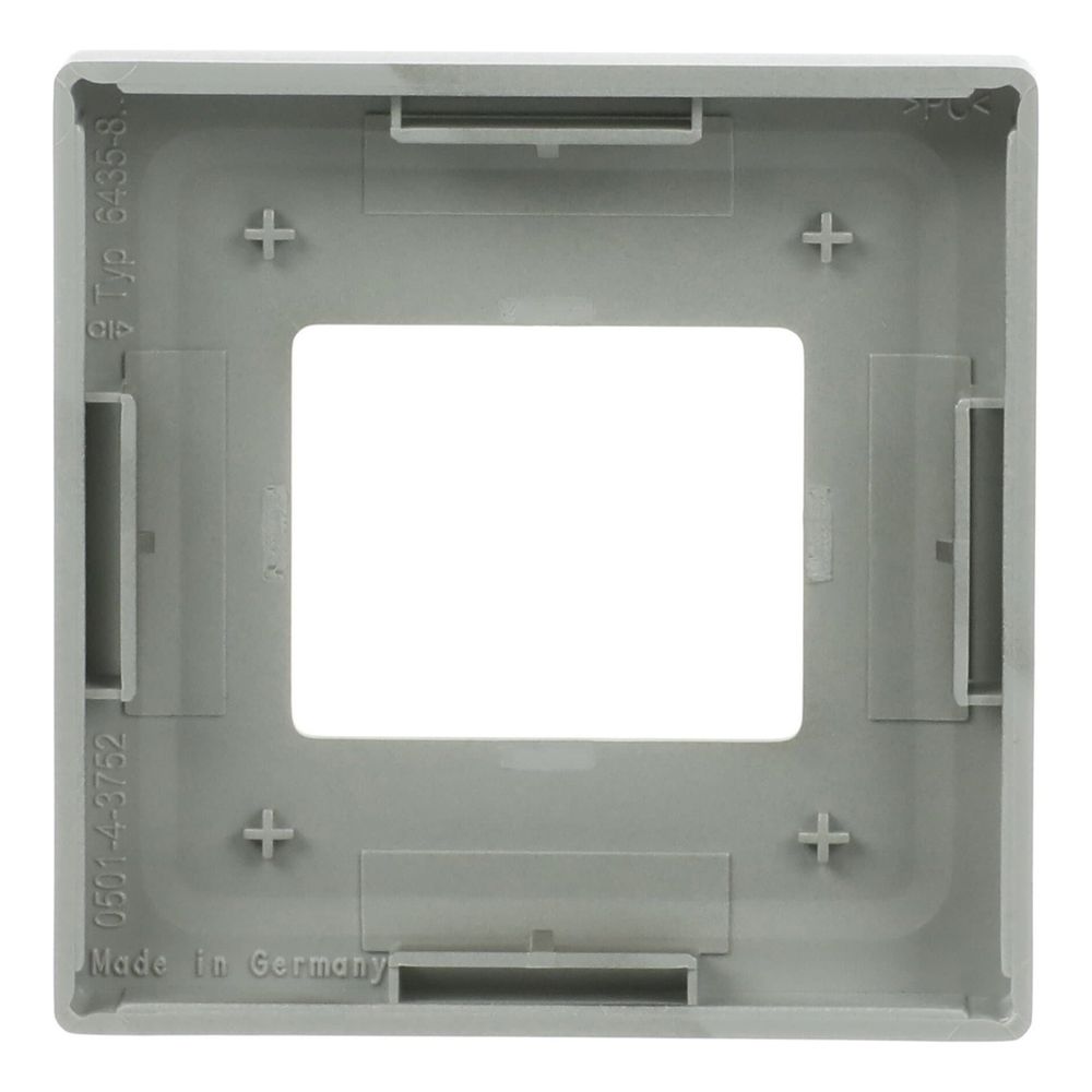 Busch Jäger pur edelstahl Abdeckung für 6435-866 Timer Edelstahl für Komfort 6455 u... BJ-2CKA006430A0344 4011395086919 (Abb. 5)