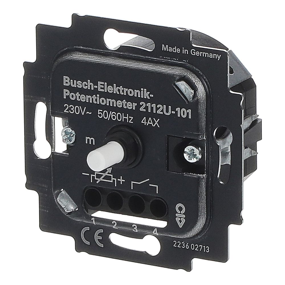 Busch Jäger UP Potentiometer elektronisch 2112U-101 0-10V 700W/VA... BJ-2CKA006599A2035 4011395463802 (Abb. 2)