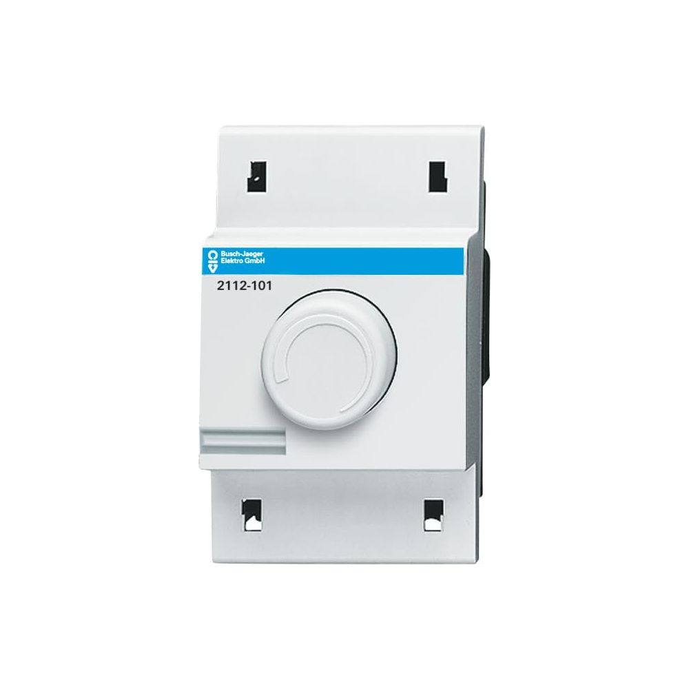 Busch Jäger Potentiometer 2112-101 700W/VA REG zum Steuern elektronischer Vorschalt... BJ-2CKA006599A2266 4011395631201 (Abb. 1)