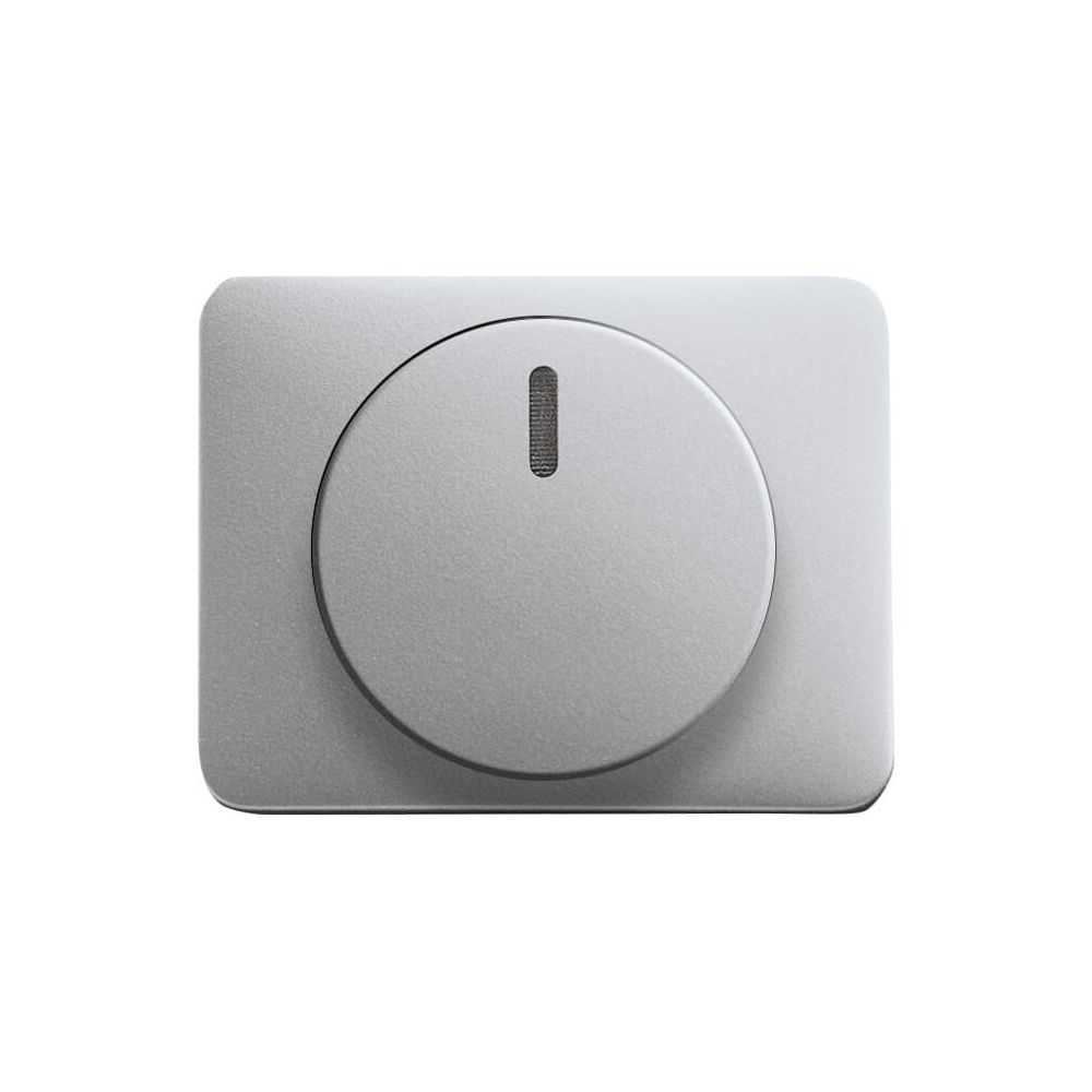 Busch Jäger alpha exclusive Dimmer 6540-266 Abdeckung titan Zentralscheibe für Dimm... BJ-2CKA006599A2855 4011395006337 (Abb. 1)