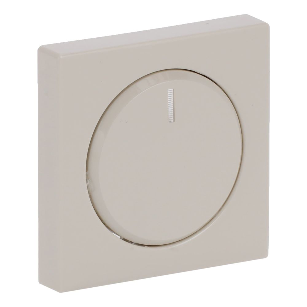 Busch Jäger carat Dimmer-Abdeckung 6540-82-101 savanne/ews mit Befestigungs-Mutter ... BJ-2CKA006599A2951 4011395125410 (Abb. 3)