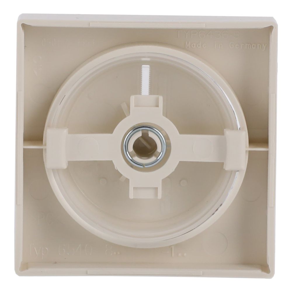 Busch Jäger carat Dimmer-Abdeckung 6540-82-101 savanne/ews mit Befestigungs-Mutter ... BJ-2CKA006599A2951 4011395125410 (Abb. 4)