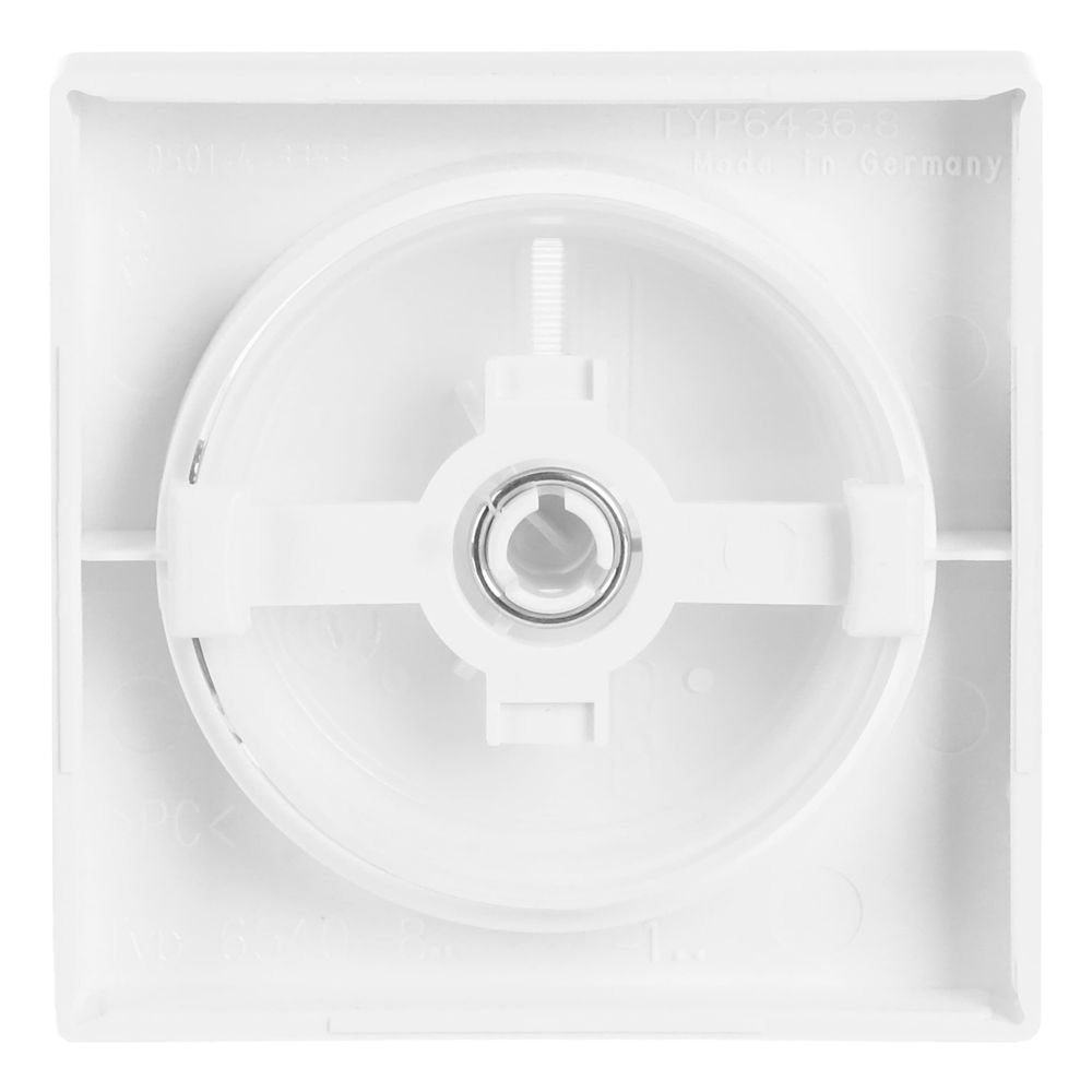 Busch Jäger Zentralscheibe für 6540-84-102 Drehdimmer davos/studioweiß mit Befestig... BJ-2CKA006599A2953 4011395125434 (Abb. 4)