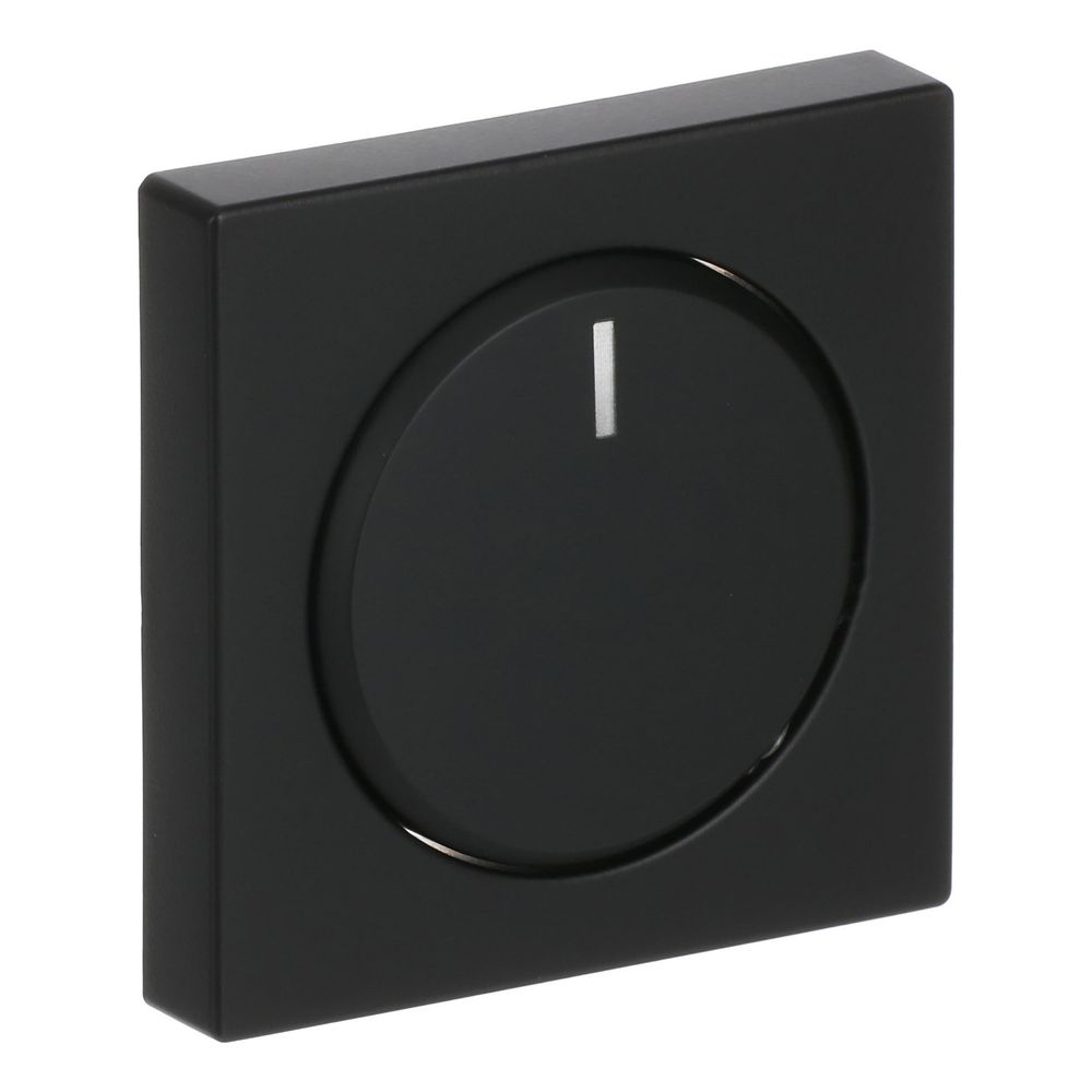 Busch Jäger Zentralscheibe für 6540-885-102 Drehdimmer schwarz matt mit Befestigung... BJ-2CKA006599A2966 4011395129487 (Abb. 3)