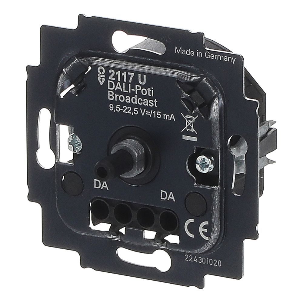 Busch Jäger DALI-Poti Broadcast UP 2117 U Busch-Dimmer DALI für Broadcastbetrieb... BJ-2CKA006599A2985 4011395152188 (Abb. 2)
