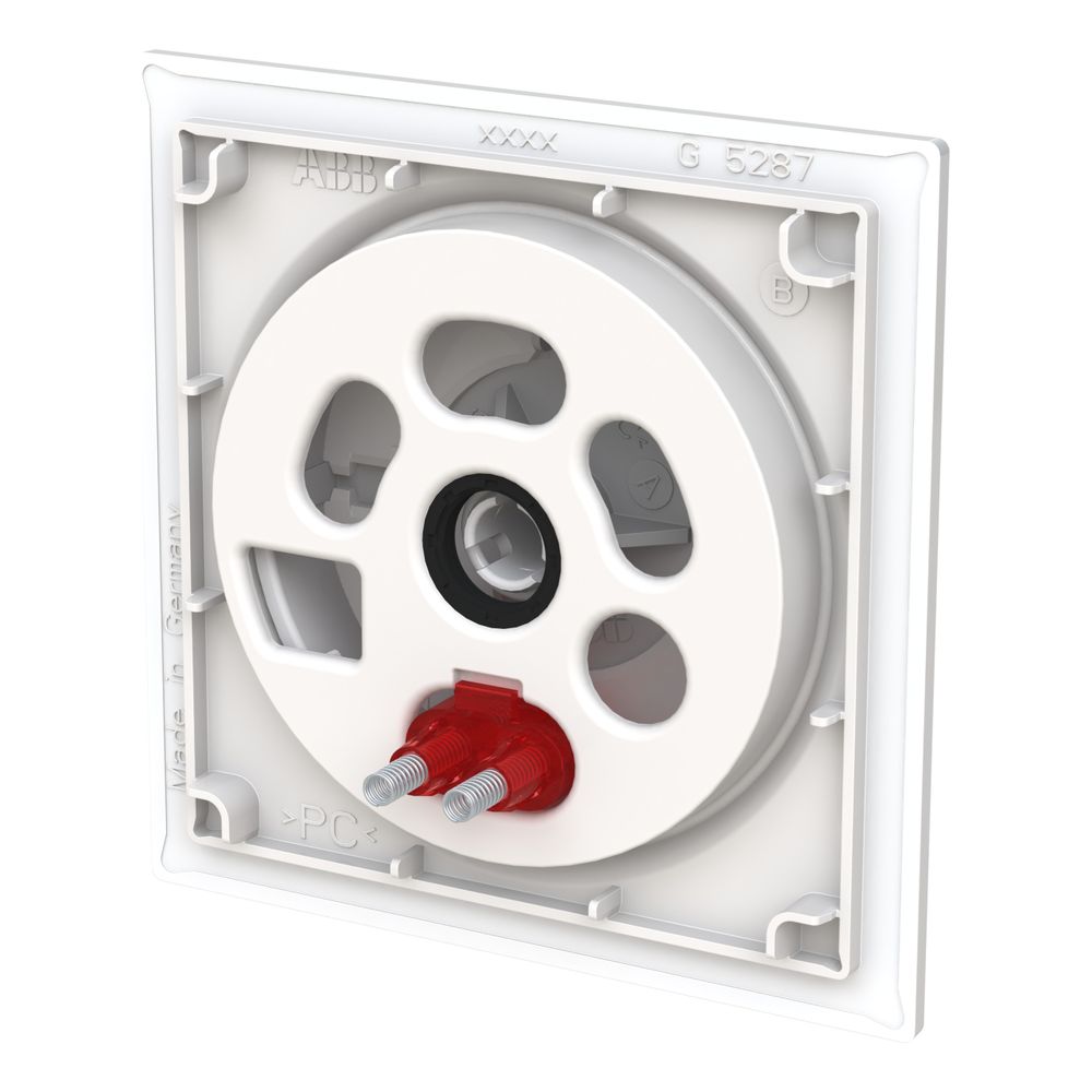 Busch Jäger Zentralscheibe 6540-44G-102 Drehdimmer mit Drehknopf weiß... BJ-2CKA006599A3052 4011395326589 (Abb. 3)