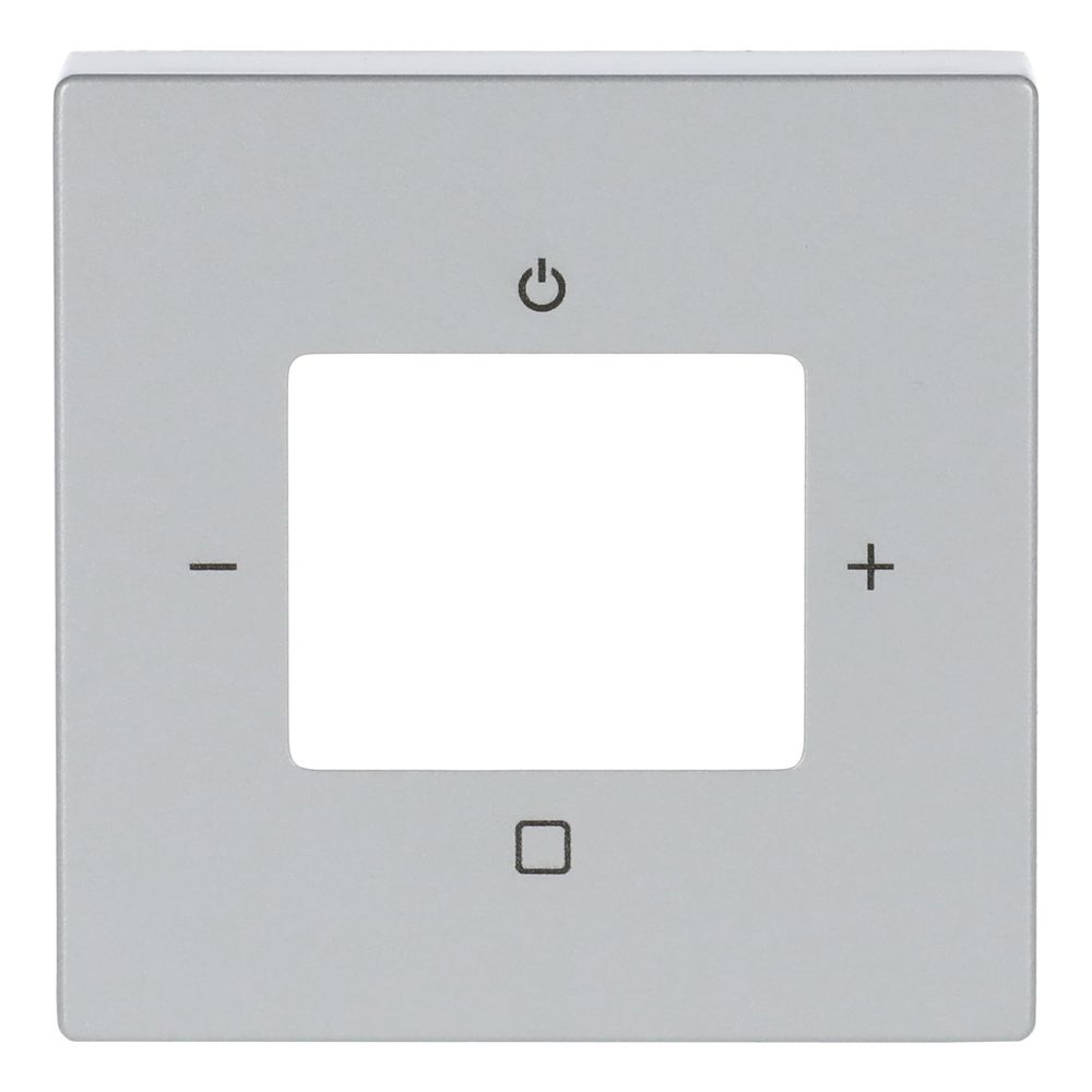 Busch Jäger Zentralscheibe alusilber 8252-83-101 für Busch-Radio DAB+ 8215 U-101 Bt... BJ-2CKA008200A0252 4011395304686 (Abb. 1)