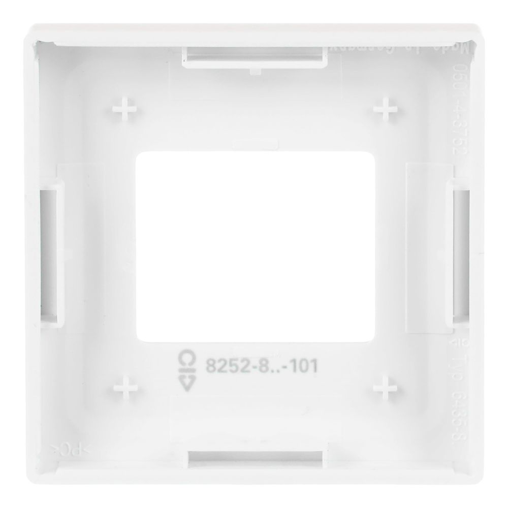 Busch Jäger Zentralscheibe 8252-884-101 studioweiß matt für Busch-Radio DAB+ 8215 U... BJ-2CKA008200A0258 4011395304747 (Abb. 2)