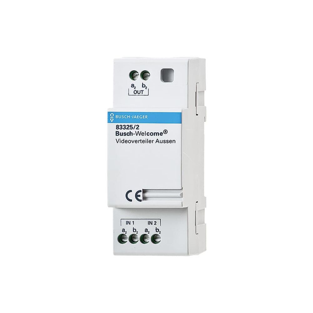 Busch Jäger Videoverteiler Außen REG 83325/2 90x36x65mm... BJ-2CKA008300A0043 4011395152553 (Abb. 1)