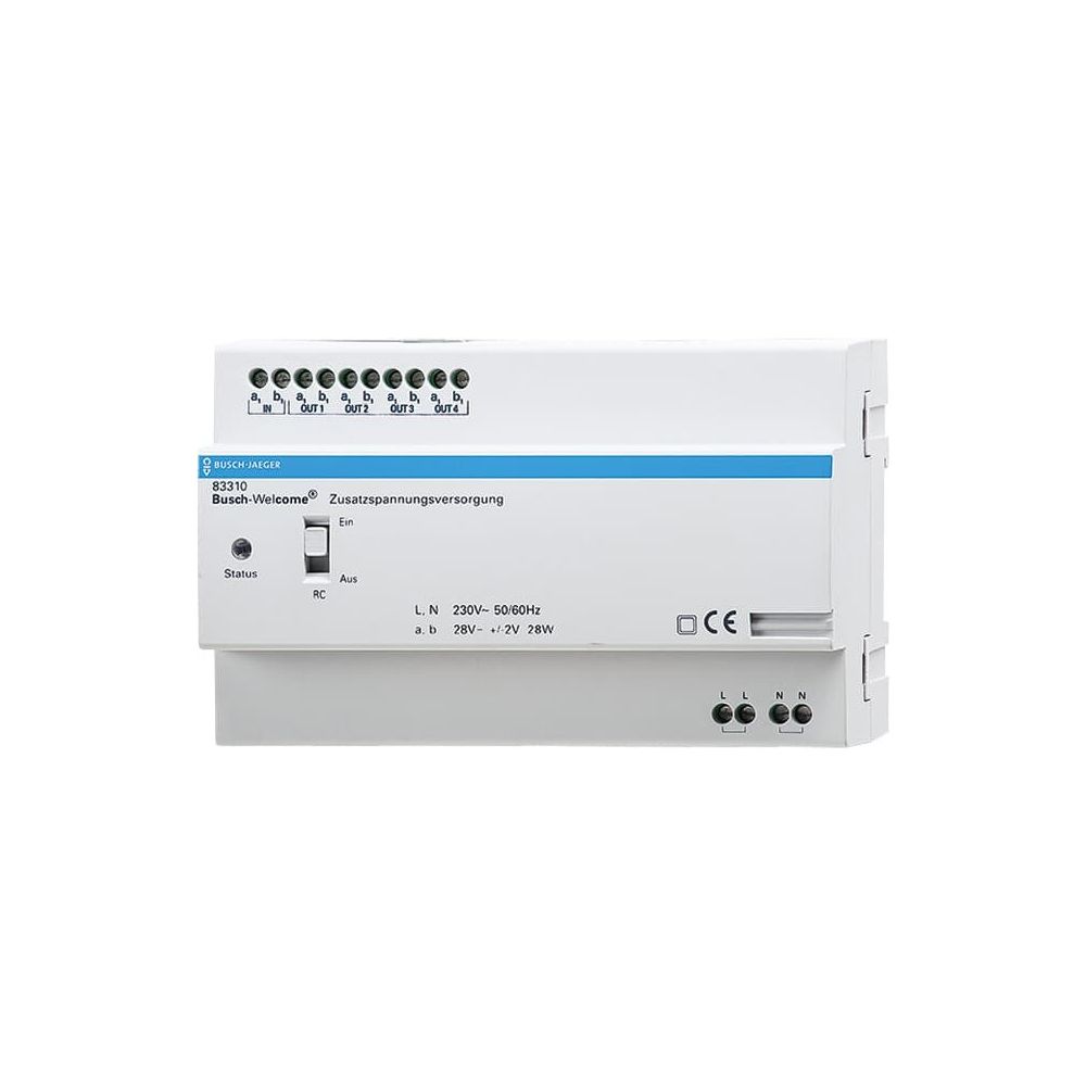 Busch Jäger Zusatzspannungsversorgung REG 83310 90x144x65mm... BJ-2CKA008300A0047 4011395152591 (Abb. 1)