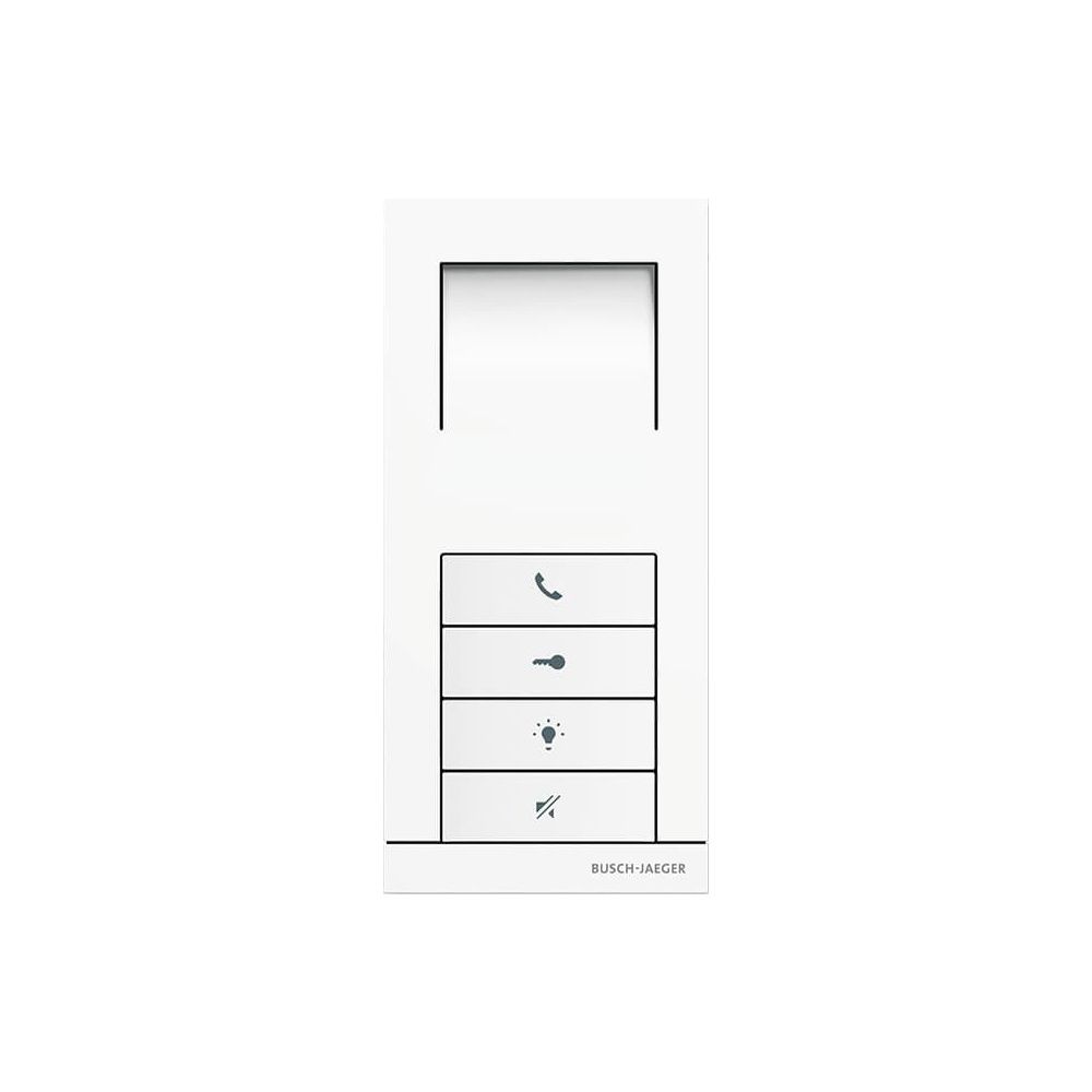 Busch Jäger Innenstation Audio 83210 AP-624 mit Freisprechfunktion und Schnellzugri... BJ-2CKA008300A0324 4011395169360 (Abb. 1)