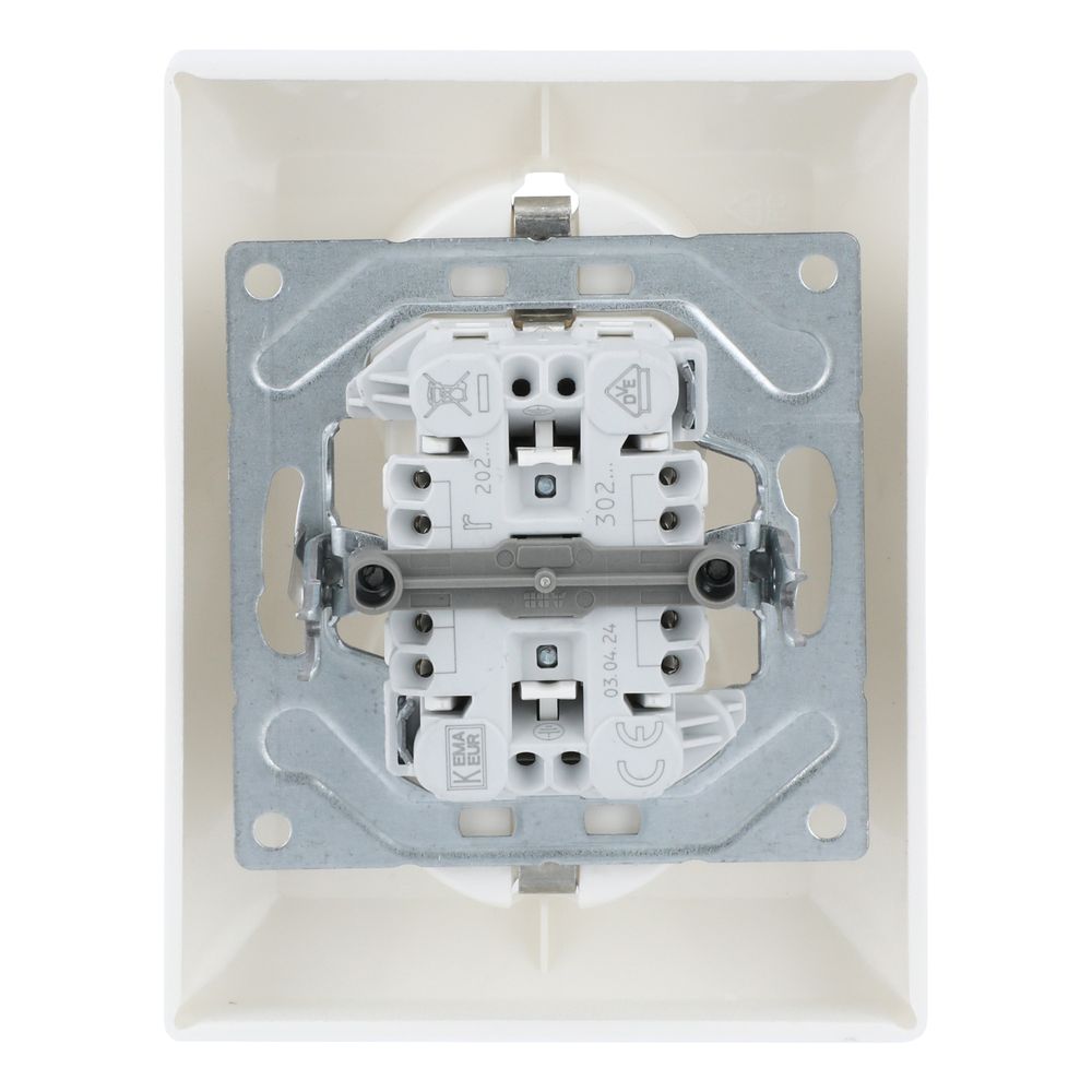 Busch Jäger SCHUKO Doppelsteckdose 202 EUJB-914 Komplettabdeckung Safety+ alpinweiß... BJ-2TKA00003911 6438199005560 (Abb. 4)