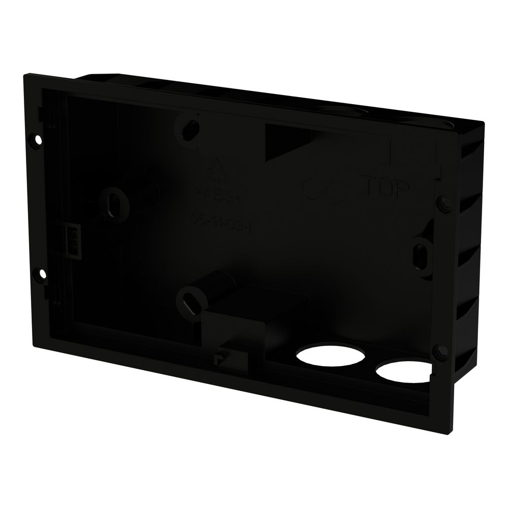 Busch Jäger UP-Montagedose 42491F Unterputz-Montagedose schwarz für Busch-OneTouch ... BJ-2TMA320161B0002 6955891822764 (Abb. 2)