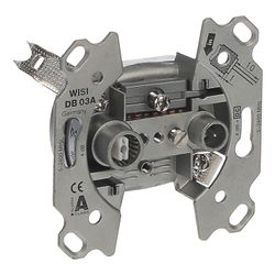 Busch Jäger UP Antennen-Stichdose 0230-101 2 Anschlüsse für analoge und digitale Üb... BJ-2CKA000230A0250 4011395809006 (Abb. 1)