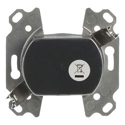Busch Jäger UP Antennen-Stichdose 0230-101 2 Anschlüsse für analoge und digitale Üb... BJ-2CKA000230A0250 4011395809006 (Abb. 1)