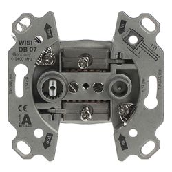Busch Jäger UP Antennen-Durchgangsdose 0231-101 2 Anschlüsse DVB-T Breitbandkabel-A... BJ-2CKA000230A0268 4011395809105 (Abb. 1)