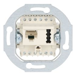 Busch Jäger UP Anschlussdose UAE UAE8(6)/TAE6F+N 2x6-polig mit geradem Auslass... BJ-2CKA000230A0381 4011395048436 (Abb. 1)