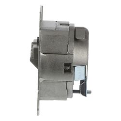 Busch Jäger UAE-Anschlussdosen Kat. 0218/11-101 1fach metall RJ45... BJ-2CKA000230A0409 4011395163856 (Abb. 1)