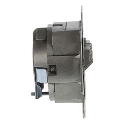 Busch Jäger UAE-Anschlussdosen Kat. 0218/11-101 1fach metall RJ45... BJ-2CKA000230A0409 4011395163856 (Abb. 1)