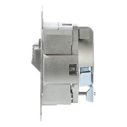 Busch Jäger UP Anschlussdose UAE 0218/12-101 RJ45 CAT6 LSA-Plus... BJ-2CKA000230A0411 4011395163870 (Abb. 1)