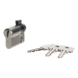 Busch Jäger DIN-Profil-Halbzylinder 0520PZ-VS verschieden schließend 40mm mit 3 Sch... BJ-2CKA000470A0013 4011395668207 (Abb. 1)
