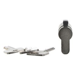 Busch Jäger DIN Profil-Halbzylinder 0521PZ-GS gleichschliessend 40mm... BJ-2CKA000470A0021 4011395668306 (Abb. 1)