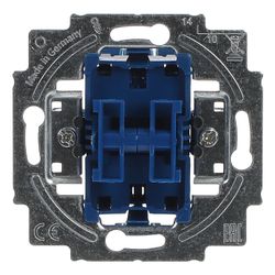 Busch Jäger Wippschalter-Einsatz 2000/6/6US-101 2x Wechsel 10A... BJ-2CKA001011A0927 4011395102510 (Abb. 1)