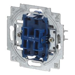 Busch Jäger Wippschalter-Einsatz 2000/6/6US-101 2x Wechsel 10A... BJ-2CKA001011A0927 4011395102510 (Abb. 1)