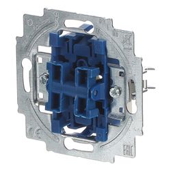 Busch Jäger UP Serien 2000/5US Wippschalter-Einsatz 10A Beleuchtbar... BJ-2CKA001012A1085 4011395007303 (Abb. 1)