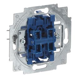 Busch Jäger UP Serien 2000/5US Wippschalter-Einsatz 10A Beleuchtbar... BJ-2CKA001012A1085 4011395007303 (Abb. 1)