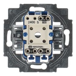 Busch Jäger Wippschalter-Einsatz 2400/5 US 16A UP-Montagedosen... BJ-2CKA001012A2233 4011395223758 (Abb. 1)