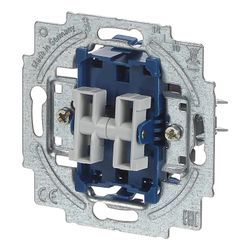 Busch Jäger Wippschalter-Einsatz 2400/6/6 US-101 für UP-Montagedosen... BJ-2CKA001022A0662 4011395223796 (Abb. 1)