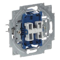 Busch Jäger Wippschalter-Einsatz 2400/6/6 US-101 für UP-Montagedosen... BJ-2CKA001022A0662 4011395223796 (Abb. 1)