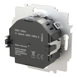 Busch Jäger Raumtemperaturregler 1094 USITA-BT Einsatz mit elektronischem Schließer... BJ-2CKA001032A0535 4011395322871 (Abb. 1)