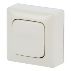 Busch Jäger Duro 2000 AP Aus/Wechsel 2601/6-32 Wippschalter weiß mit beiliegender B... BJ-2CKA001042A0944 4011395512104 (Abb. 1)