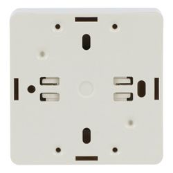 Busch Jäger Duro 2000 AP Aus/Wechsel 2601/6-32 Wippschalter weiß mit beiliegender B... BJ-2CKA001042A0944 4011395512104 (Abb. 1)