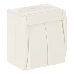 Busch Jäger APWG ocean Serienschalter 2601/5W-54 alpinweiß... BJ-2CKA001085A1621 4011395079447 (Abb. 1)