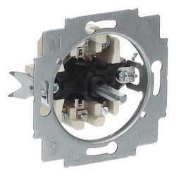 Busch Jäger UP Jalousie-Schalter 2712U Drehgriff 2polig... BJ-2CKA001101A0534 4011395040805 (Abb. 1)