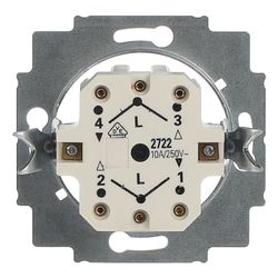 Busch Jäger UP Jalousie-Taster 2722U Drehgriff 2polig... BJ-2CKA001101A0559 4011395041000 (Abb. 1)