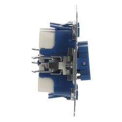 Busch Jäger UP Doppel-Taster 2020US-205 1polig 2Schliesser... BJ-2CKA001413A0491 4011395045701 (Abb. 1)