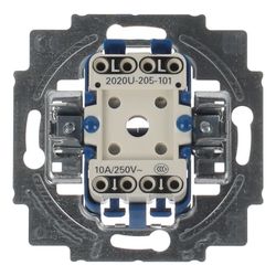 Busch Jäger UP Doppel-Taster 2020US-205-101 2x1polig 2Schliesser... BJ-2CKA001413A0509 4011395045800 (Abb. 1)