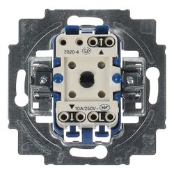 Busch Jäger UP Jalousie-Taster 2020/4US 1polig mit Umkehrsperre... BJ-2CKA001413A0590 4011395046500 (Abb. 1)