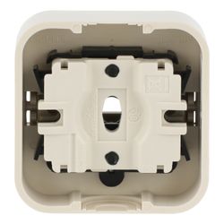 Busch Jäger Duro 2000 AP Taster 2621AP 1polig Schliesser ohne Symbol 250V 10A... BJ-2CKA001442A0201 4011395053706 (Abb. 1)