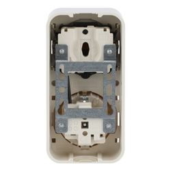 Busch Jäger Duro 2000 AP Kombinat 2601/6/2300EAP Schuko Wechsel senkrecht Steckdose... BJ-2CKA001641A0174 4011395065709 (Abb. 1)