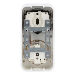 Busch Jäger AP Kombination 2601/6/2300EAPW500 Steckdose mit Wippschalter alpinweiß... BJ-2CKA001641A0235 4011395196410 (Abb. 1)