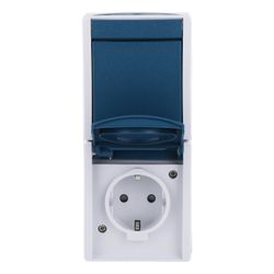 Busch Jäger Ocean Kombination 2601/6/20 EBW-53 grau/blaugrün mit erhöhtem Berührung... BJ-2CKA001684A0330 4011395125014 (Abb. 1)