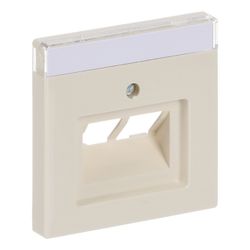 Busch Jäger carat Abdeckung f.UAE 1803-02-82 2fach savanne/ews mit Schrägauslass un... BJ-2CKA001710A3146 4011395995525 (Abb. 1)